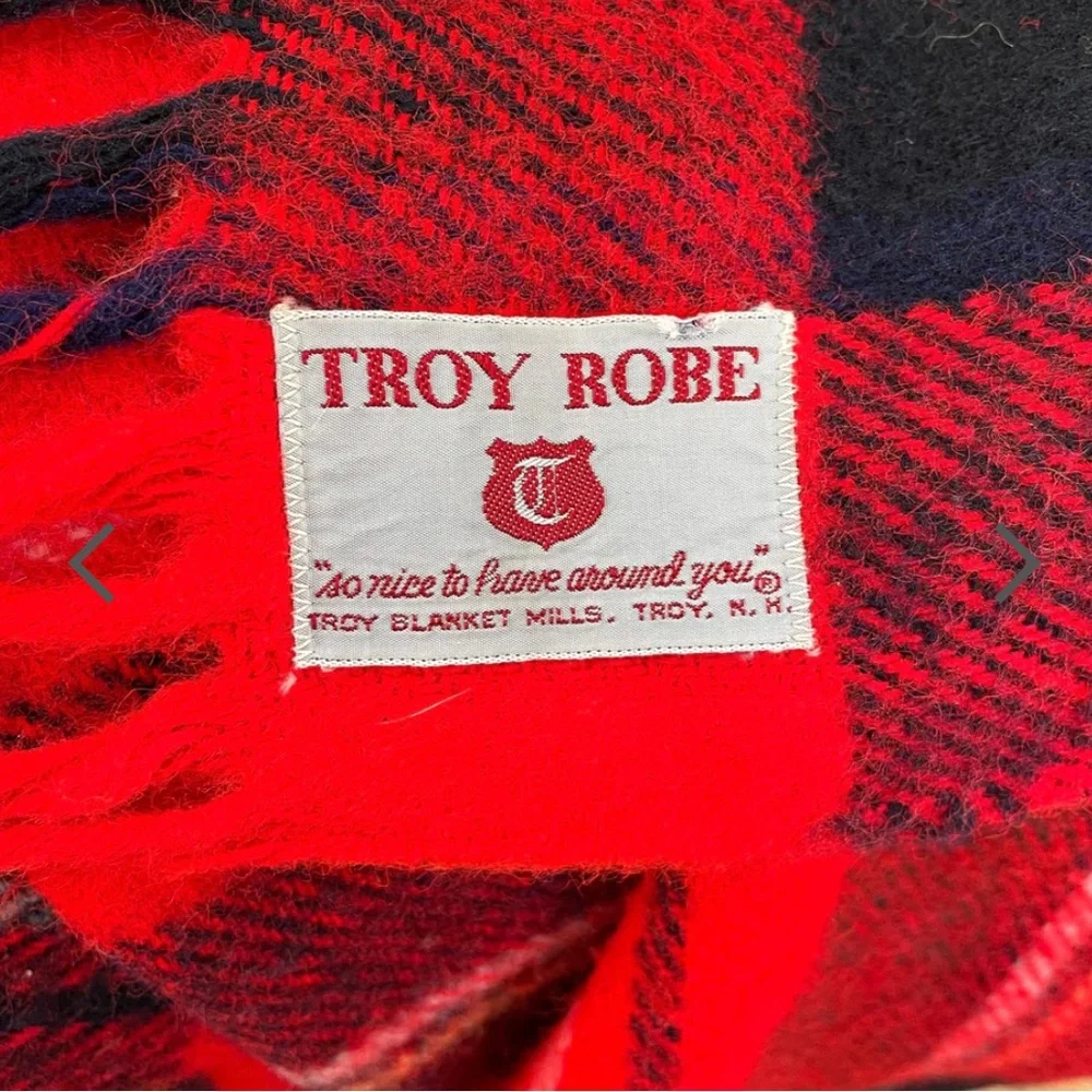 Troy Robe Plaid throw Blanket